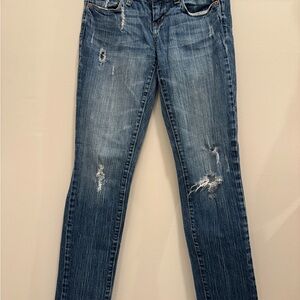American Eagle Outfitters Skinny Jeans Distressed Style